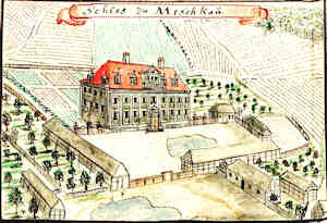Schlos zu Meschkau - Pałac, widok ogólny
